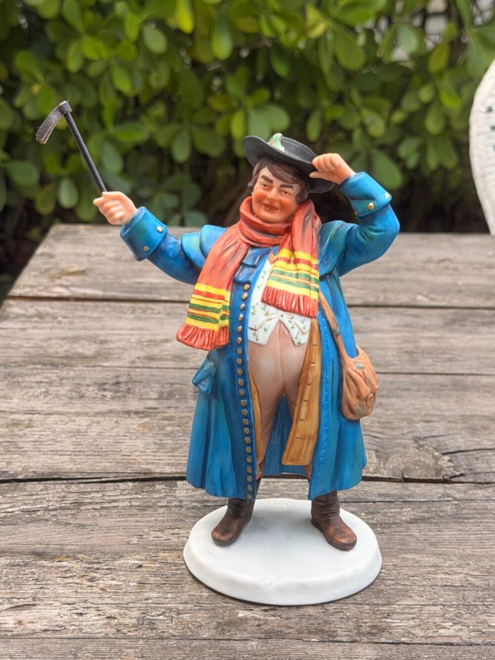 Norman Rockwell Christmas 1980 “The Jolly Coachman” Figurine LE 1559/7500